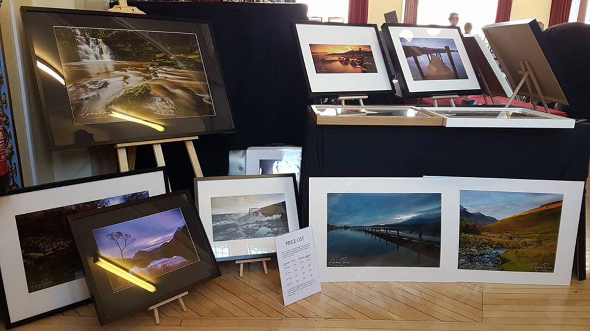 Yorkshire Art Fair, Cleckheaton Town Hall April 2017 Graham Binns