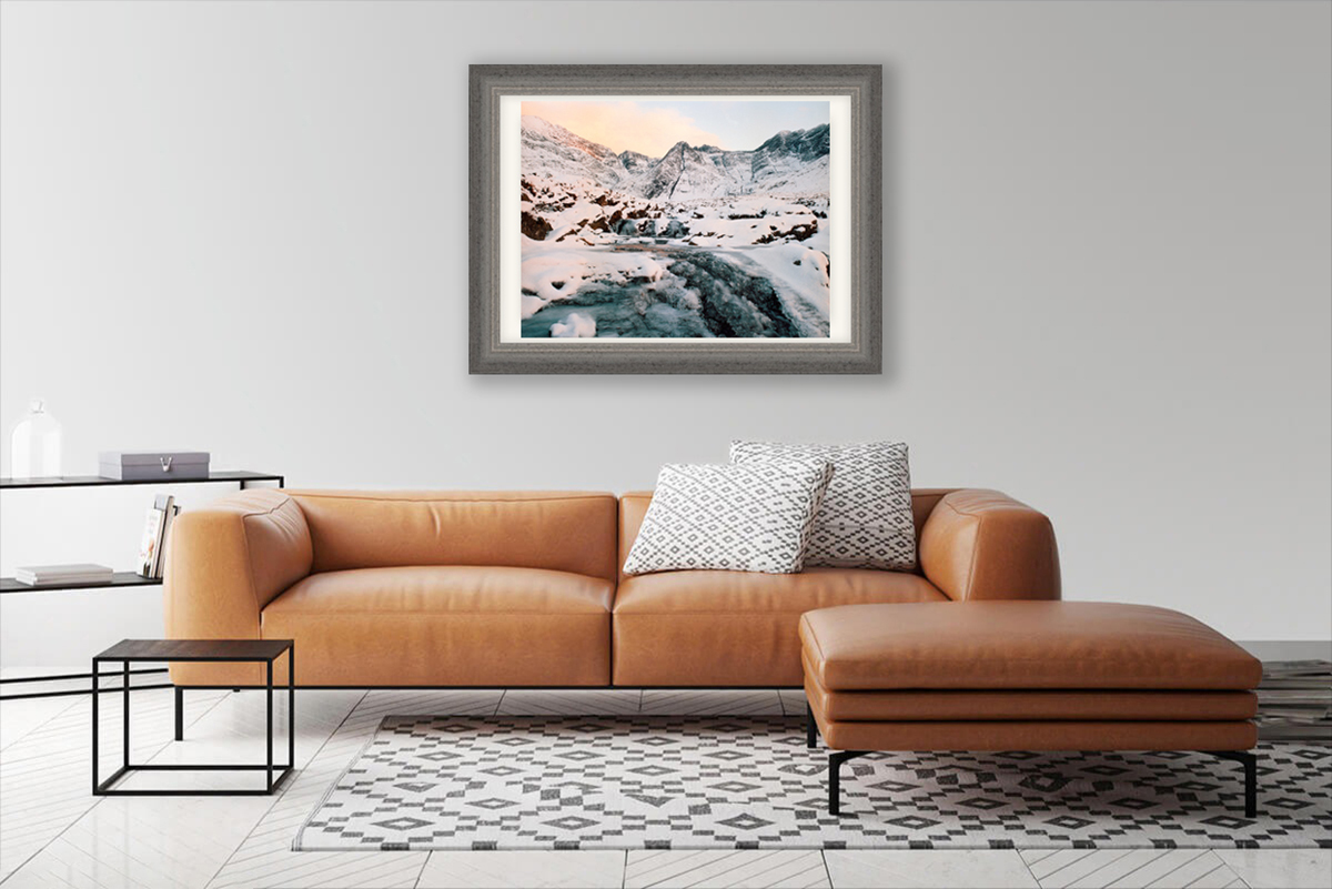 Fairy pools wall hung