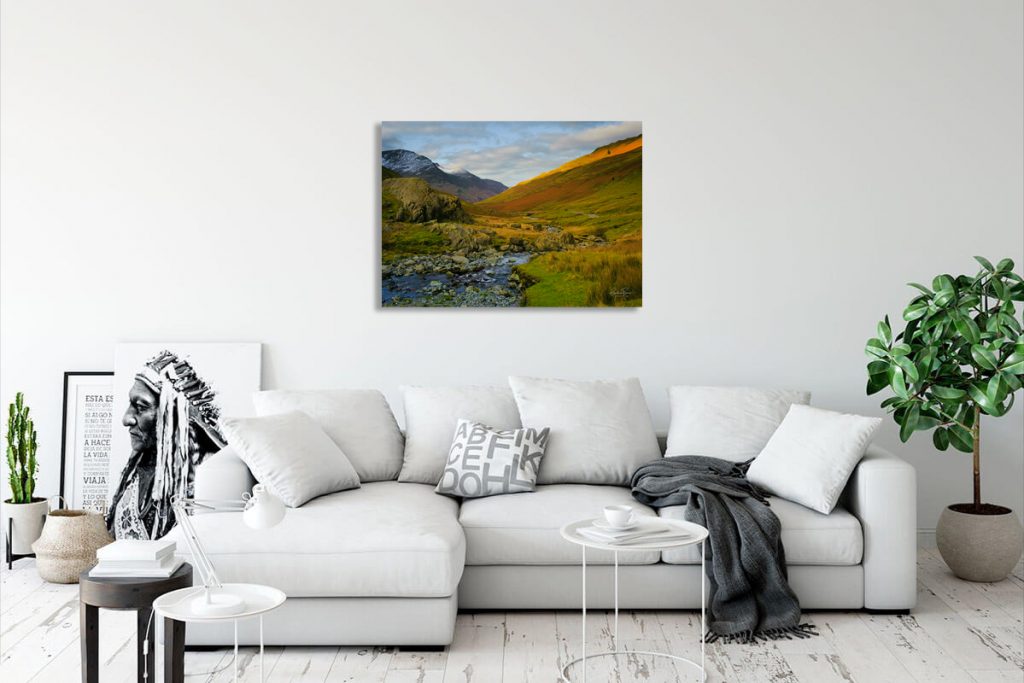 Honister Pass print and canvas