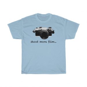 shoot more film Olympus t-shirt