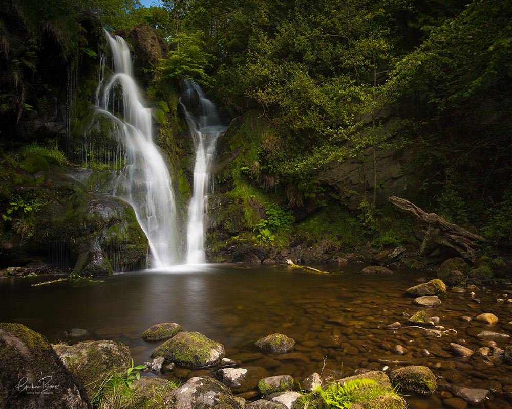 Valley of Desolation waterfall Bolton Abbey