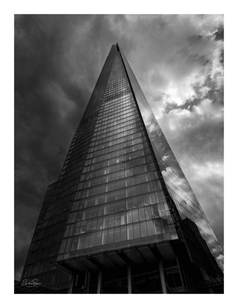 The Shard London Black And White