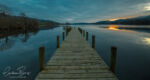 Lake District - Coniston Water Jetty Sunset